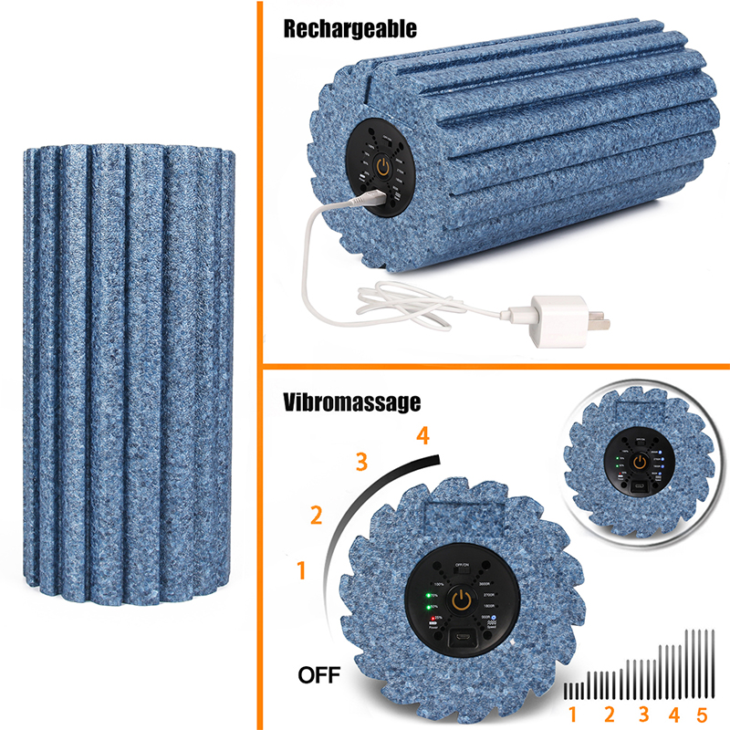 Wholesale Electric Yoga Column High Quality Yoga Column Vibrating Home Use for Woman Yoga Column Foam Roller